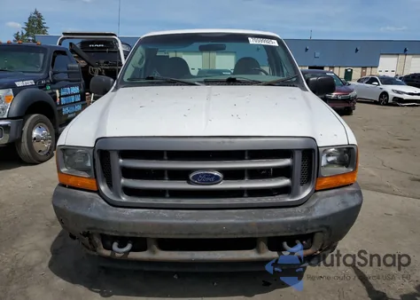 2001 Ford F250 Super Duty из США, поврежденный, VIN 1FTNF20L91EC93637